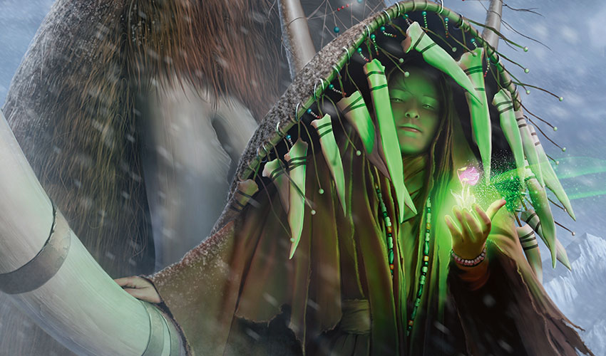 Sussurradora dos Ermos | Arte de: David Gaillet